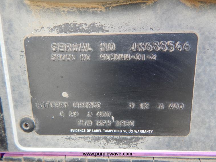 image for item B5953 Miller Air Pak welder/generator