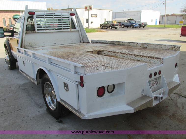 image for item F5362 2008 Ford F450 Super Duty XL flatbed truck