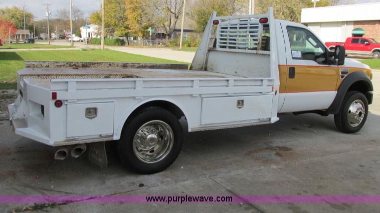 image for item F5362 2008 Ford F450 Super Duty XL flatbed truck