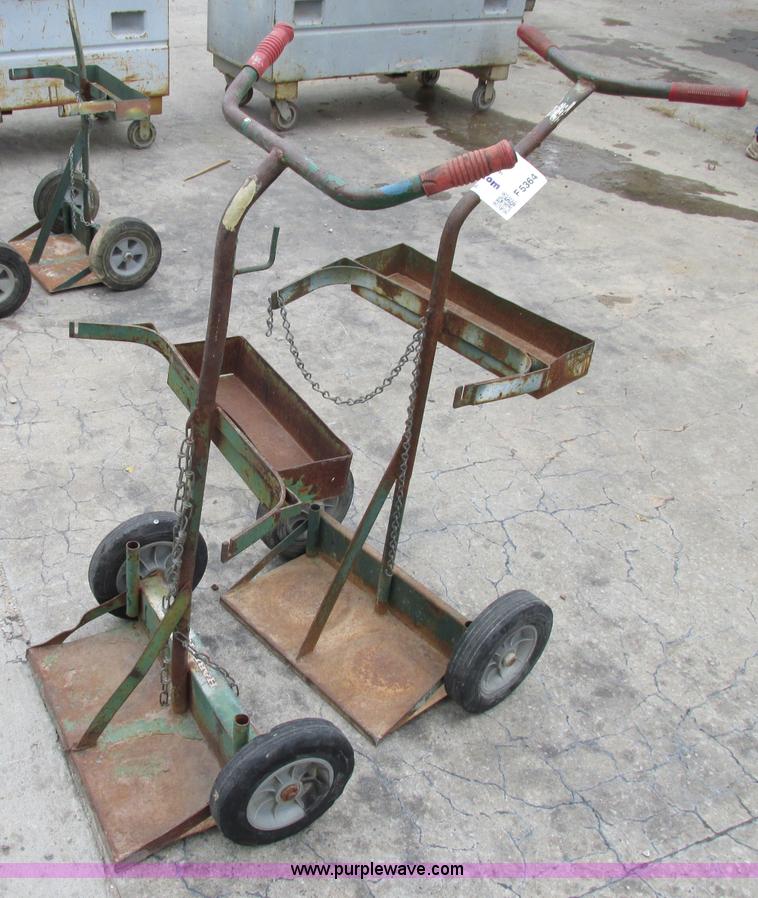 (2) Harper oxygen and acetylene carts in Lone Jack, MO Item F5364