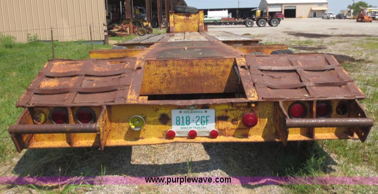 image for item F6655 1966 Load Craft 25 ton trailer