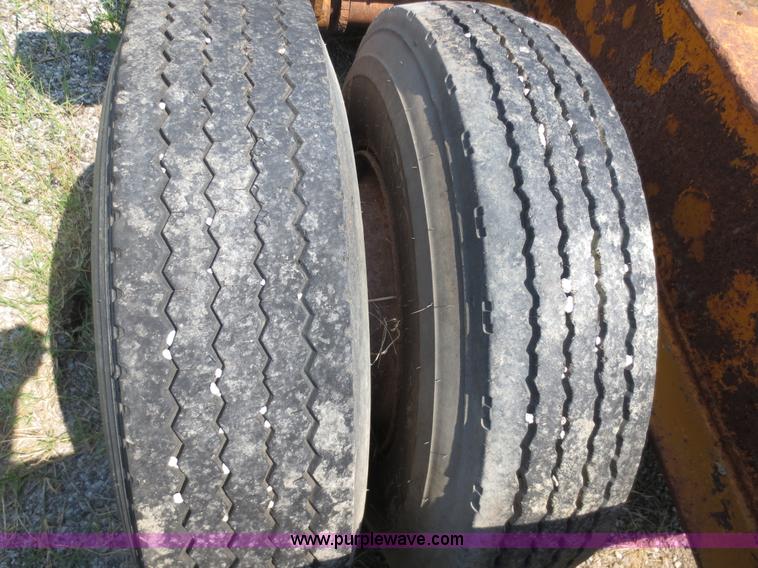 image for item F6655 1966 Load Craft 25 ton trailer