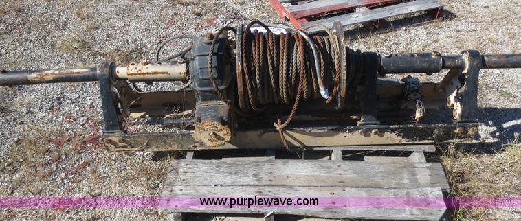 image for item F6724 Braden AH57-15 20,000 lbs hydraulic winch