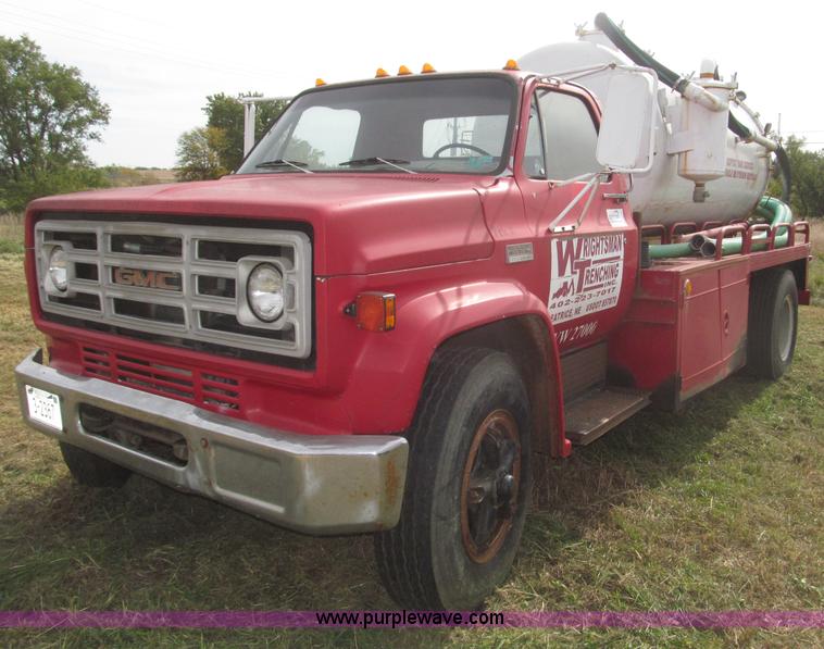 image for item F7152 1978 GMC 6500 septic tank truck