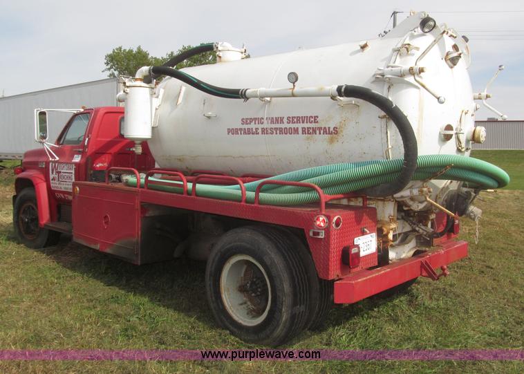 image for item F7152 1978 GMC 6500 septic tank truck