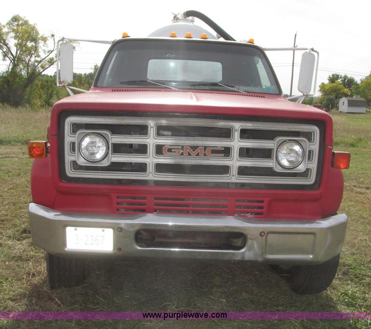 image for item F7152 1978 GMC 6500 septic tank truck