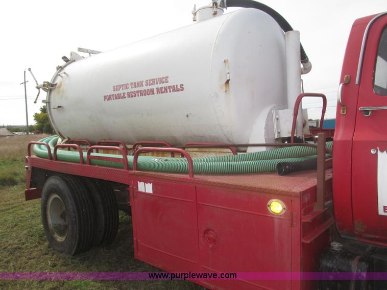 image for item F7152 1978 GMC 6500 septic tank truck