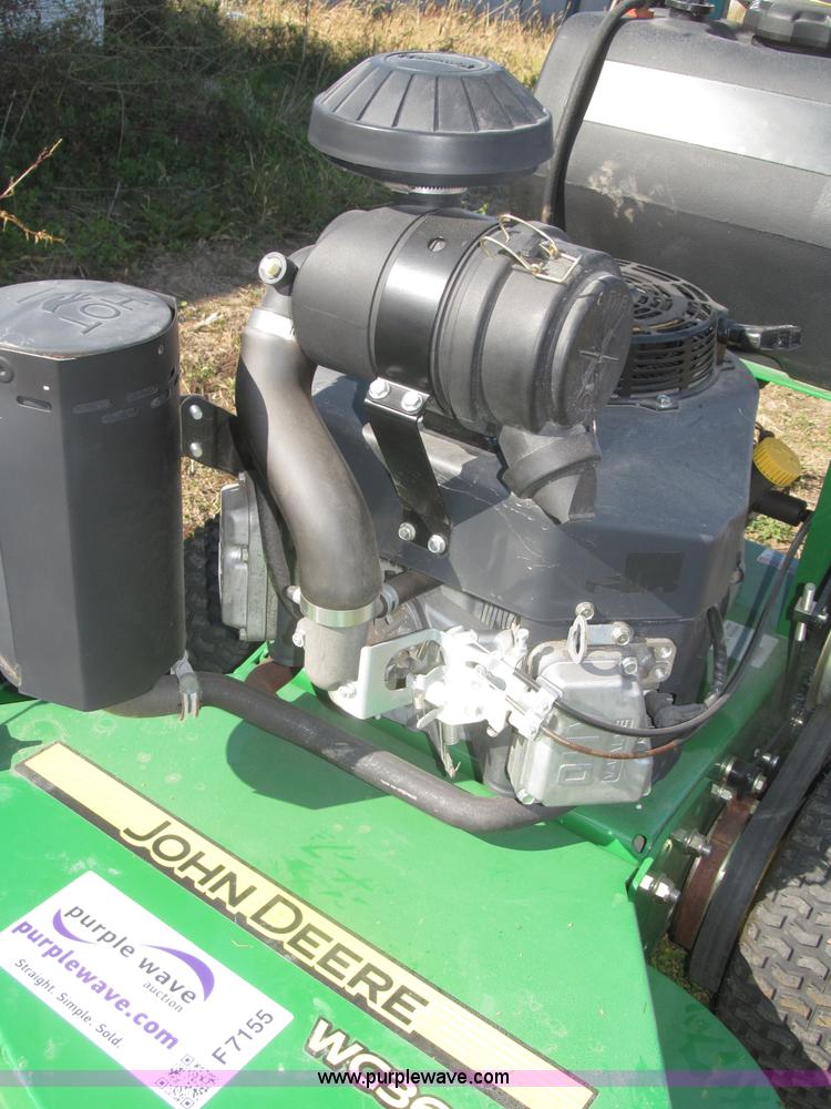 image for item F7155 2010 John Deere WG36A commercial lawn mower