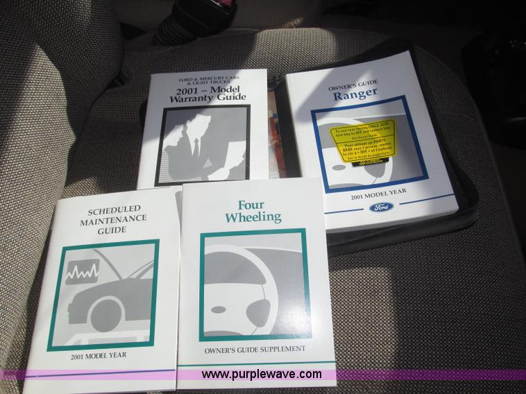 image for item F7165 2001 Ford Ranger XLT Flareside SuperCab pickup truck