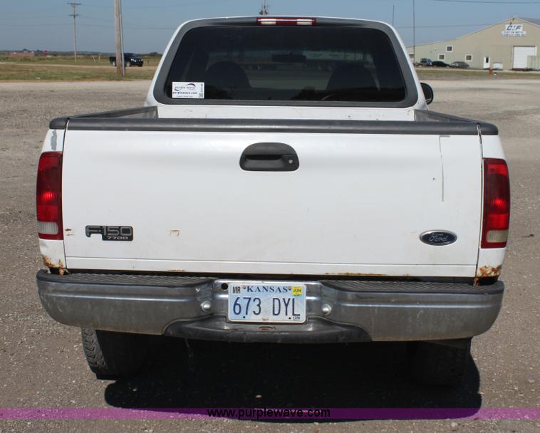 image for item G4158 2000 Ford F150 SuperCab pickup truck