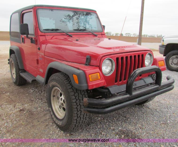 image for item G4338 1997 Jeep Wrangler Sport