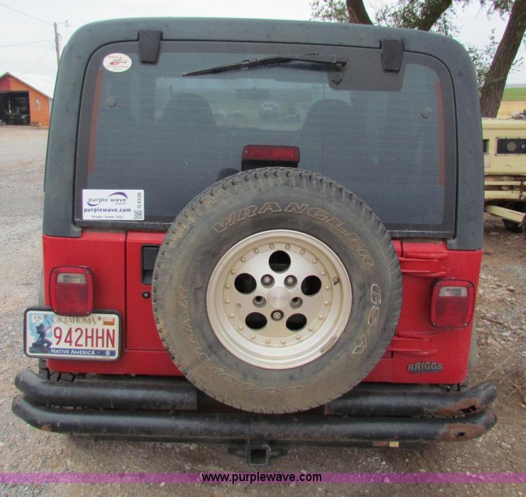 image for item G4338 1997 Jeep Wrangler Sport