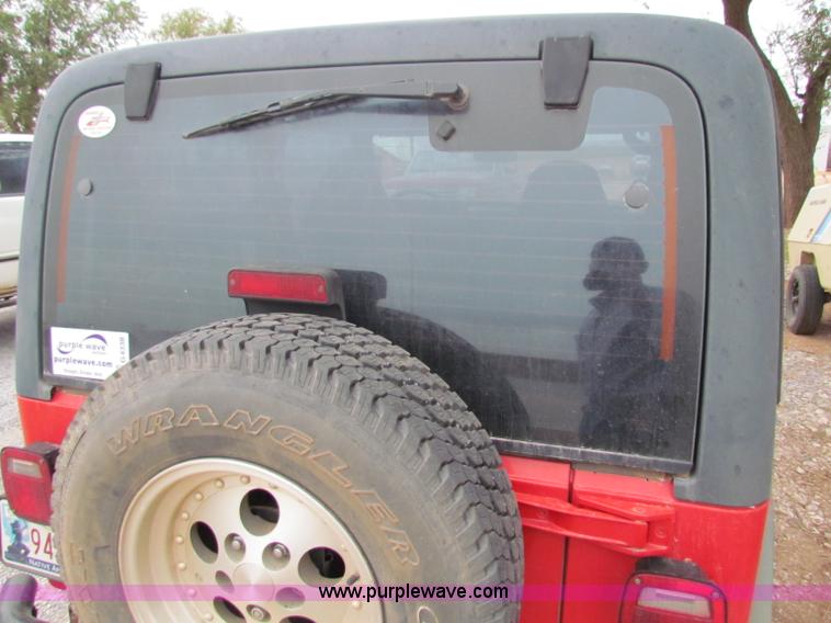 image for item G4338 1997 Jeep Wrangler Sport