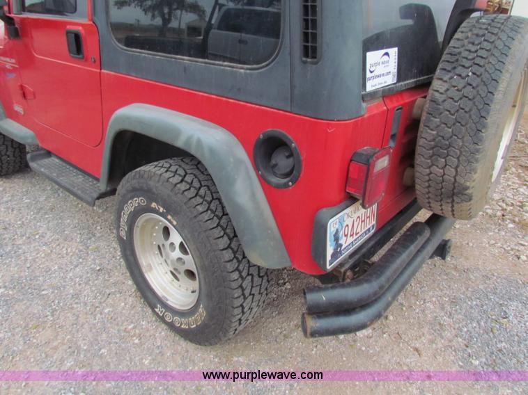 image for item G4338 1997 Jeep Wrangler Sport