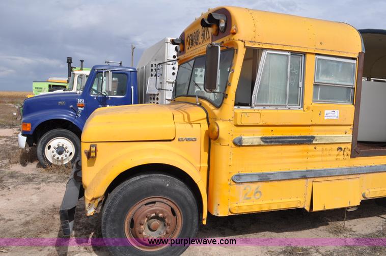 image for item G6176 1976 Chevrolet C60 school bus