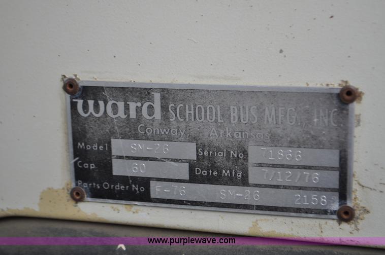 image for item G6176 1976 Chevrolet C60 school bus