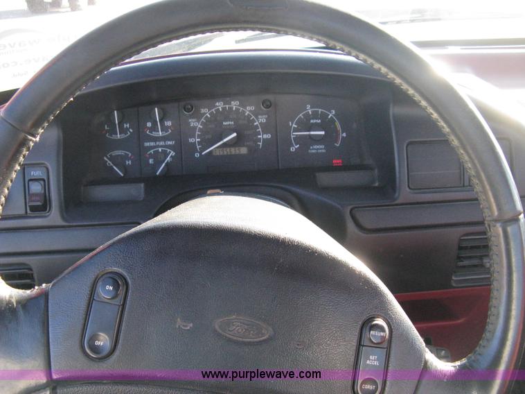 image for item H4491 1996 Ford F350 XLT utility truck