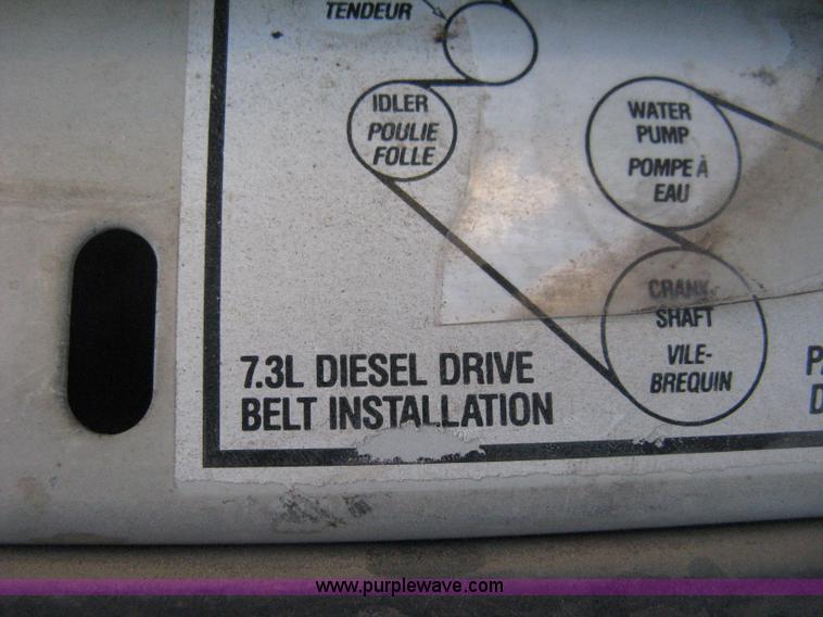 image for item H4491 1996 Ford F350 XLT utility truck