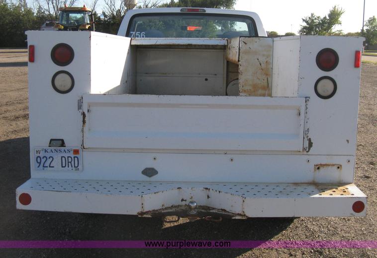 image for item H4492 1997 Ford F350 XLT utility truck