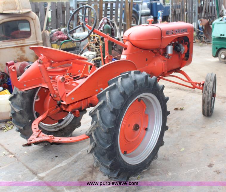 image for item H7950 1940 Allis Chalmers B tractor