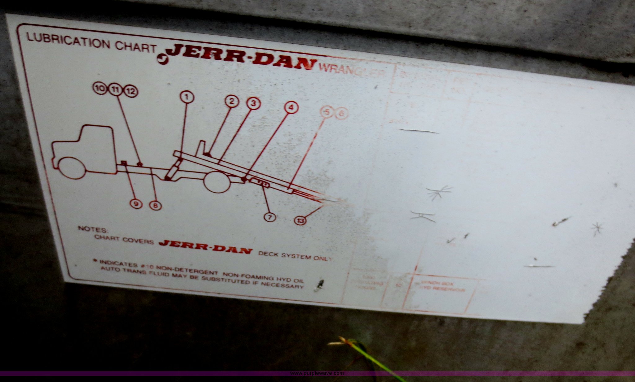 JerrDan aluminum rollback bed in Carthage, MO Item F8011 sold