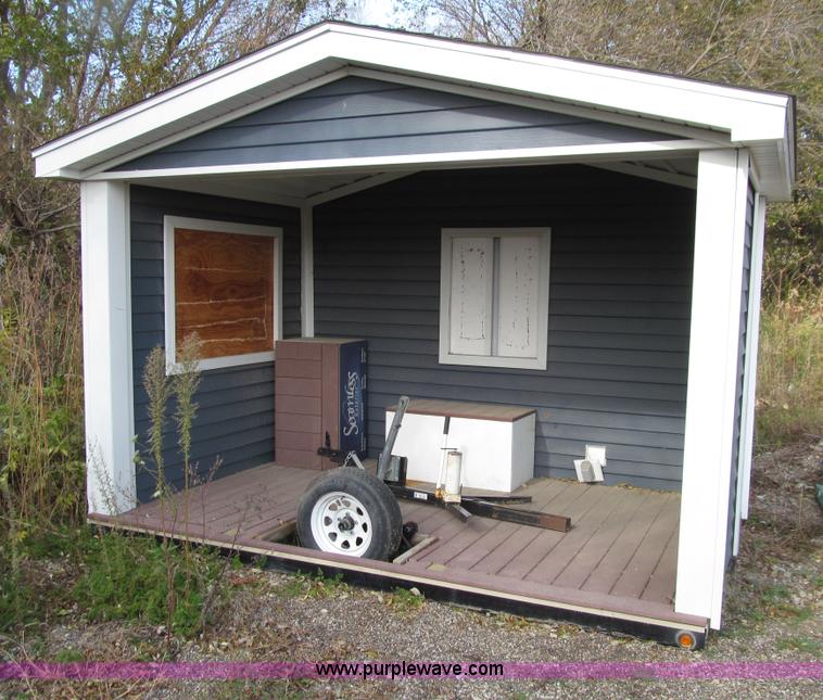 image for item E4620 2004 Shop built portable display trailer