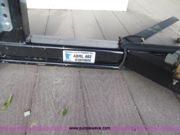 image for item E4620 2004 Shop built portable display trailer