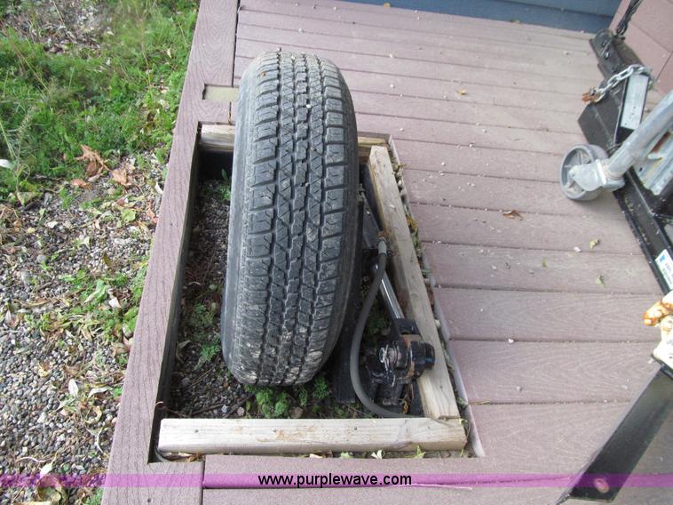 image for item E4620 2004 Shop built portable display trailer