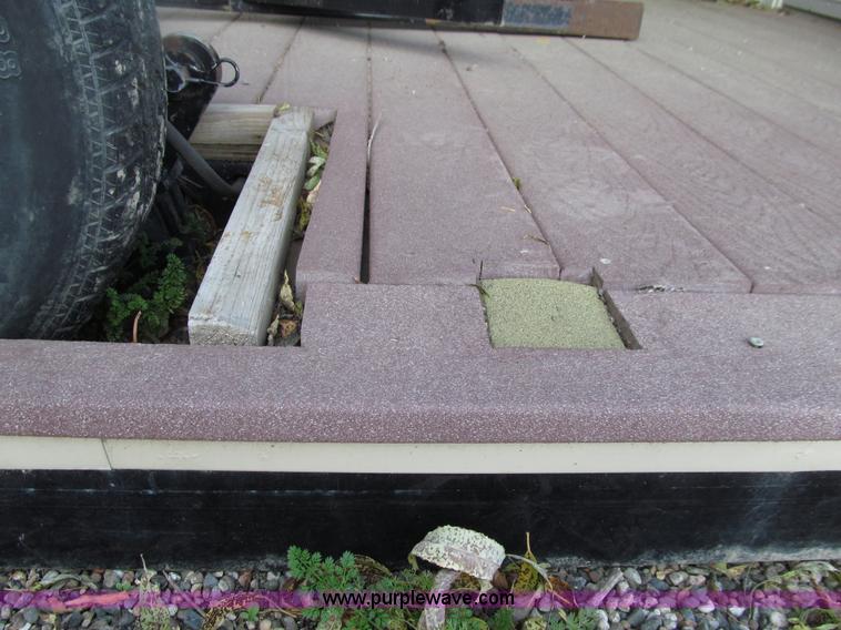 image for item E4620 2004 Shop built portable display trailer