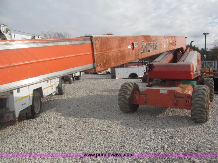 image for item E7338 2001 Snorkel TB60 boom lift