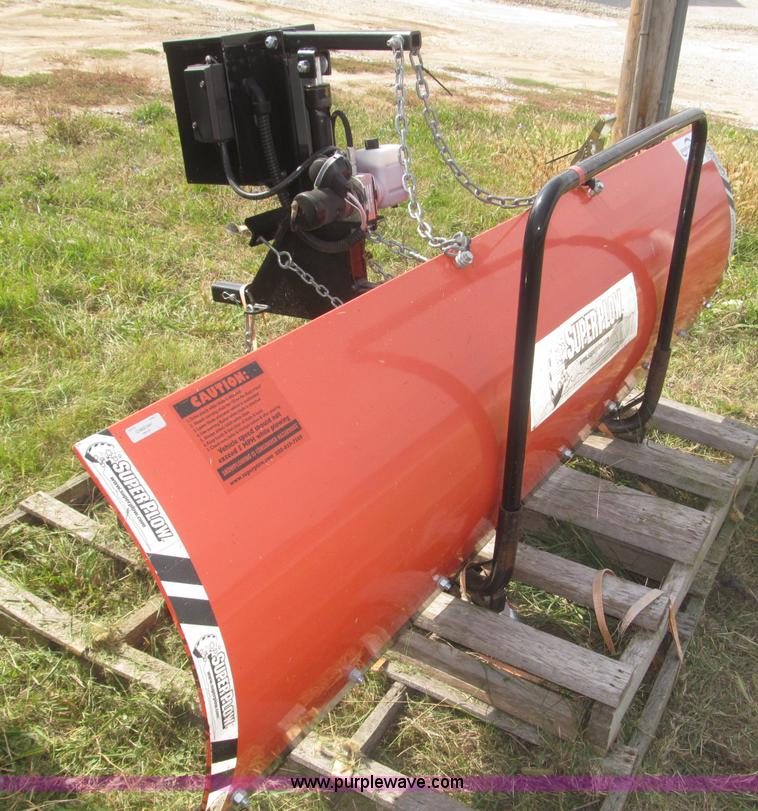 image for item F7151 Super Plow hydraulic rear mount snow plow