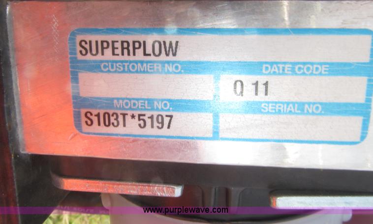 image for item F7151 Super Plow hydraulic rear mount snow plow