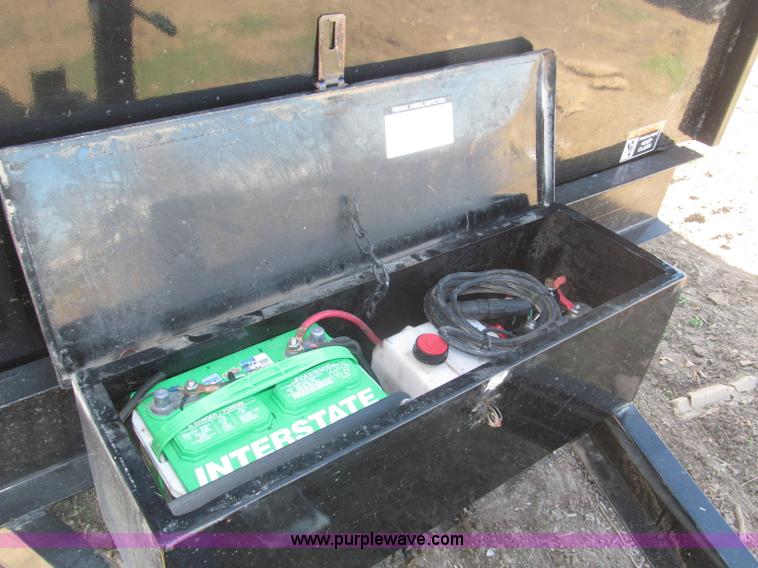 image for item F7162 2012 H&H 14' tandem axle dump trailer