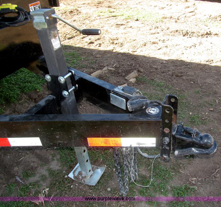 image for item F7162 2012 H&H 14' tandem axle dump trailer