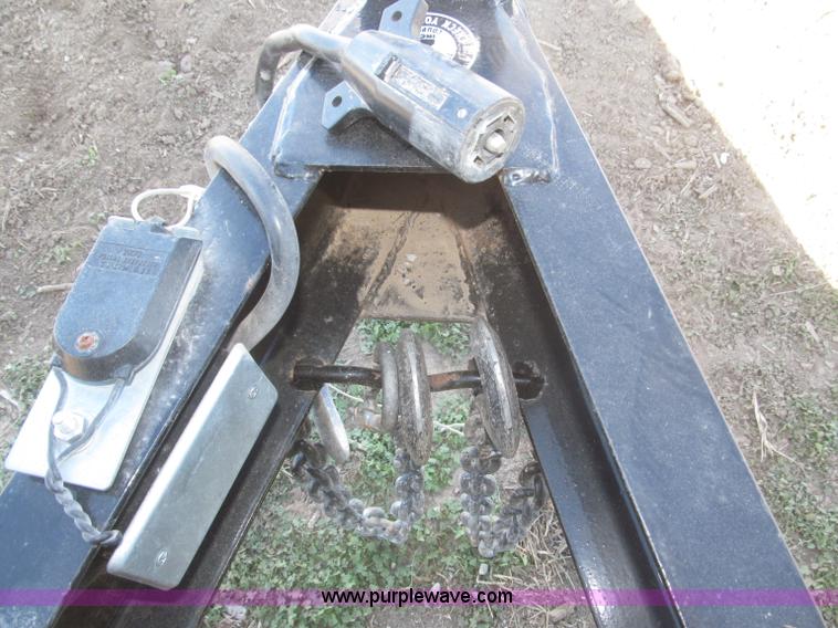 image for item F7162 2012 H&H 14' tandem axle dump trailer