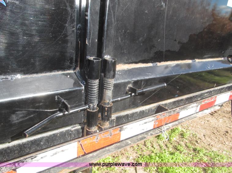 image for item F7162 2012 H&H 14' tandem axle dump trailer