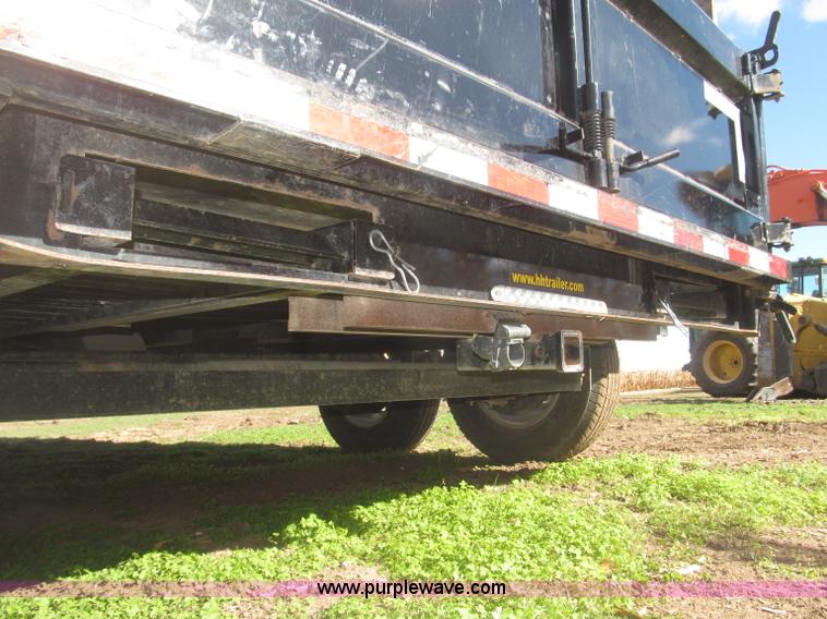 image for item F7162 2012 H&H 14' tandem axle dump trailer