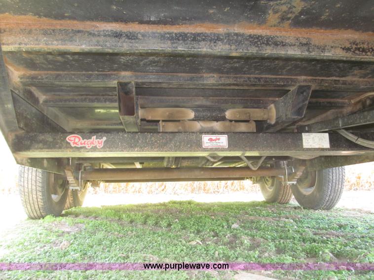 image for item F7162 2012 H&H 14' tandem axle dump trailer