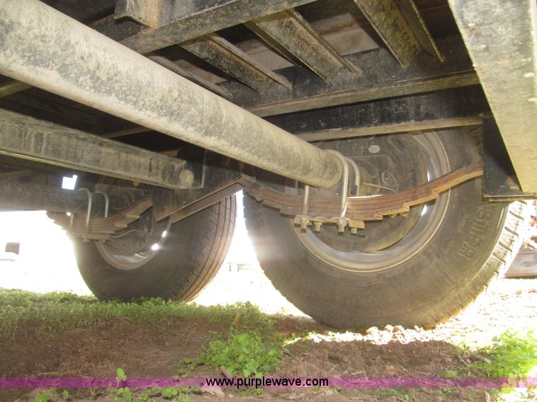 image for item F7162 2012 H&H 14' tandem axle dump trailer