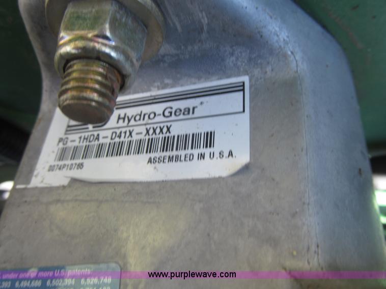 image for item F7163 John Deere WH52A lawn mower