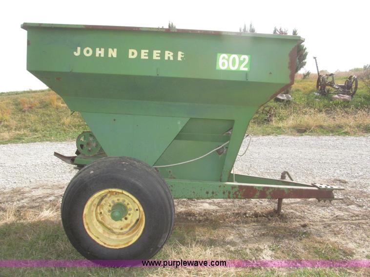 John Deere 602 fertilizer spreader in Eagle, NE Item F7168 sold