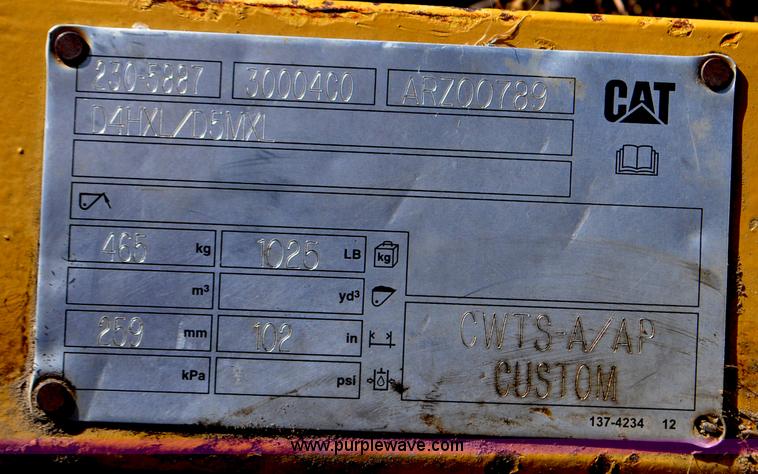 image for item G6189 Caterpillar root rake