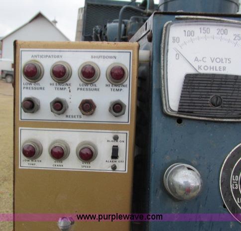 image for item G8927 Kohler electric plant