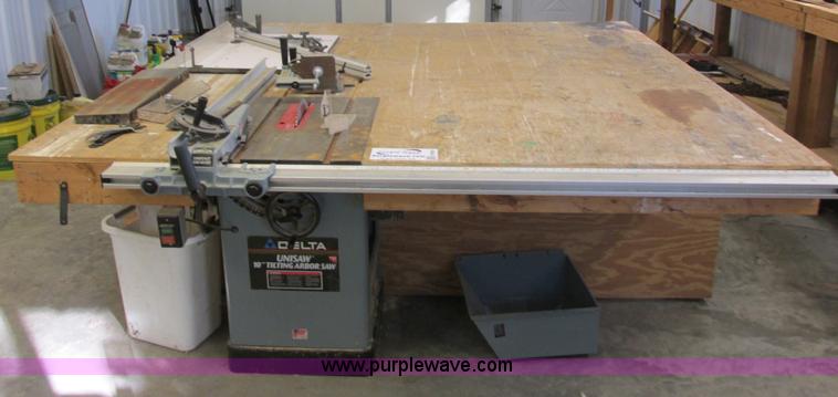 image for item G8935 Delta Unisaw table saw