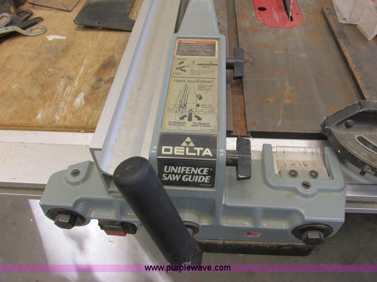 image for item G8935 Delta Unisaw table saw