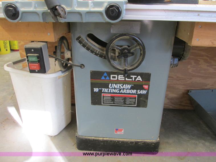 image for item G8935 Delta Unisaw table saw
