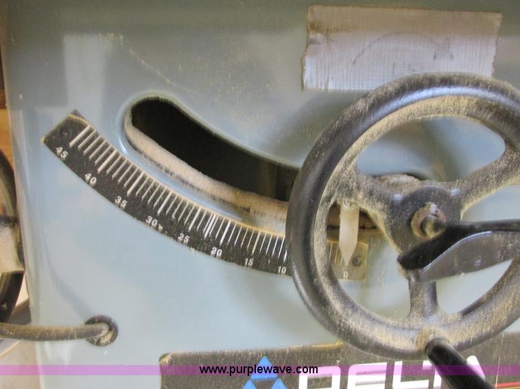 image for item G8935 Delta Unisaw table saw