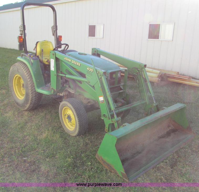 image for item G8943 John Deere 4310 tractor