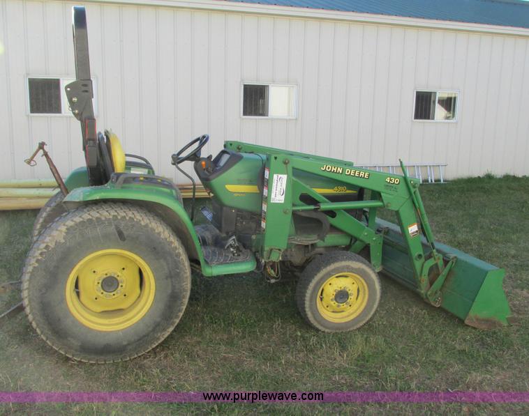 image for item G8943 John Deere 4310 tractor