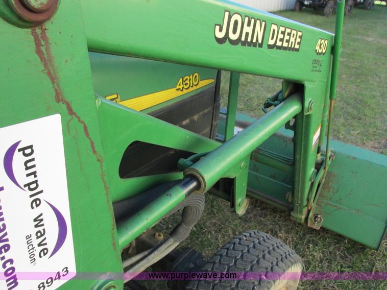 image for item G8943 John Deere 4310 tractor